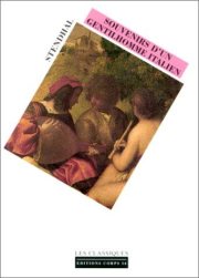 Couverture : Souvenir d'un gentilhomme Italien
