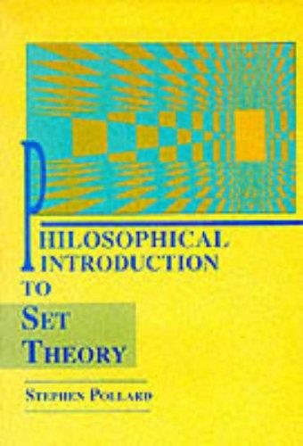 Couverture : Philosophical introduction to set theory.