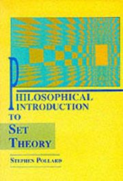 Couverture : Philosophical introduction to set theory.
