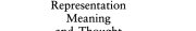 Couverture : Representation, meaning, and thought