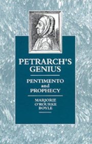 Couverture : Petrarch's genius