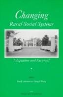 Couverture : Changing rural social systems