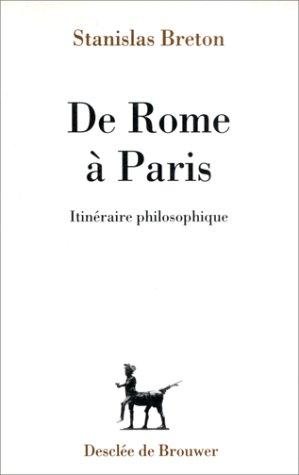 Couverture : De Rome à Paris