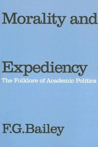 Couverture : Morality and Expediency