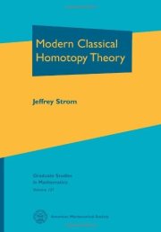 Couverture : Modern classical homotopy theory