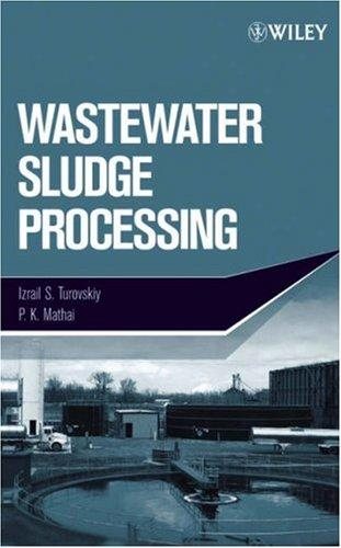 Couverture : Wastewater sludge processing