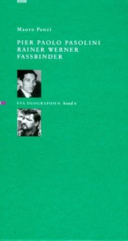 Couverture : Pier Paolo Pasolini / Rainer Werner Fassbinder.