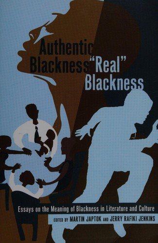 Couverture : Authentic Blackness/"real" Blackness