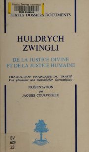 Couverture : De la justice divine et de la justice humaine