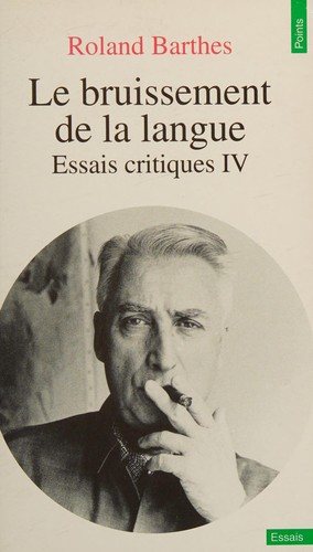 Couverture : Le bruissement de la langue