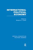Couverture : International political economy
