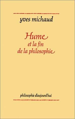 Couverture : Hume et la fin de la philosophie