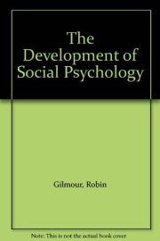 Couverture : The Development of social psychology