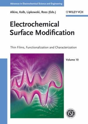 Couverture : Electrochemical Surface Modification Thin Films Functionalization And Characterization
