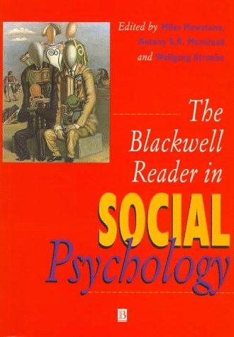Couverture : Blackwell reader in social psychology