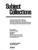 Couverture : Subject collections
