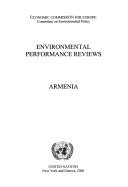 Couverture : Environmental Performance Reviews