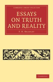 Couverture : Essays on Truth and Reality