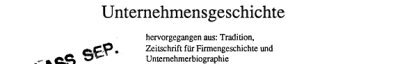 Couverture : Hugo Stinnes und die drei deutsch-belgischen Gesellschaften von 1916