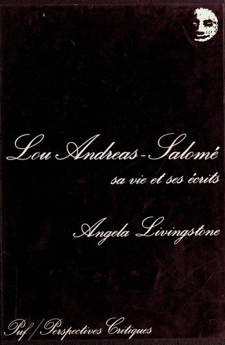 Couverture : Lou Andreas-Salomé