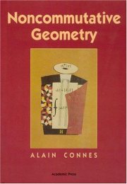 Couverture : Noncommutative geometry