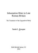 Couverture : Inhumation Rites in Late Roman Britain