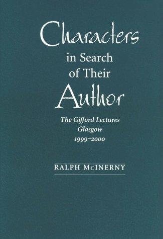 Couverture : Characters in Search of Their Author