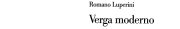 Couverture : Verga moderno