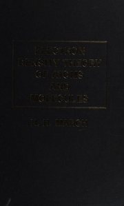 Couverture : Electron Density Theory of Atoms and Molecules (Theoretical Chemistry; a Series of Monographs)