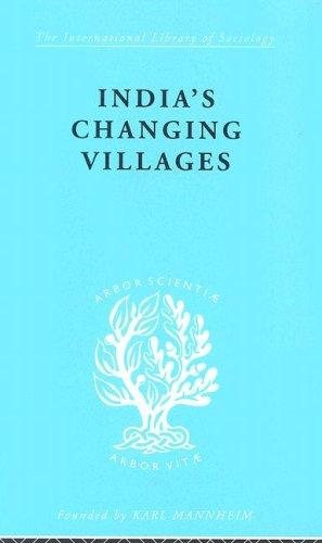 Couverture : India's Changing Villages: International Library of Sociology E
