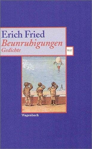 Couverture : Beunruhigungen.