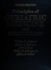 Couverture : Principles of geriatric medicine and gerontology