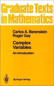 Couverture : Complex variables
