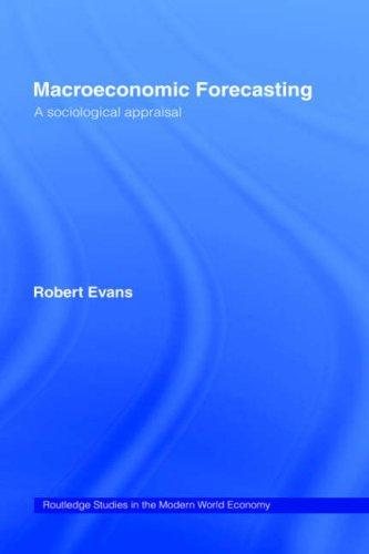 Couverture : Macro-economic forecasting
