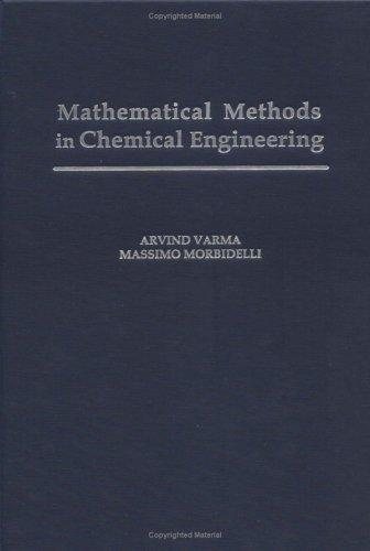 Couverture : Mathematical methods in chemical engineering