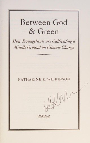 Couverture : Between God and Green