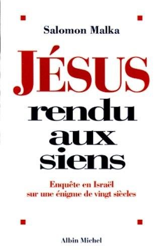 Couverture : Jésus rendu aux siens