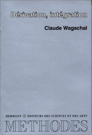 Couverture : Dérivation, intégration