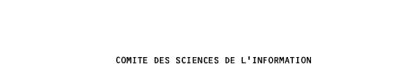 Couverture : Rapports entre sciences de l'information et de la communication