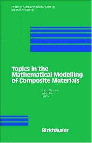 Couverture : Topics in the mathematical modelling of composite materials