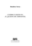 Couverture : Cuerpo y gesto en El Quijote de Cervantes