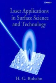 Couverture : Laser applications in surface science and technology