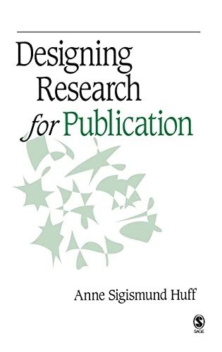Couverture : Designing research for publication