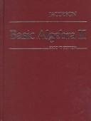 Couverture : Basic algebra