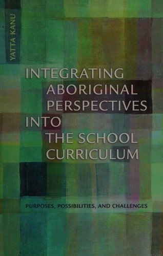 Couverture : Integrating Aboriginal perspectives into the school curriculum