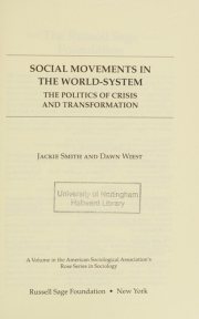 Couverture : Social Movements in the World-System