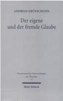 Couverture : Der eigene und der fremde Glaube