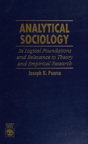 Couverture : Analytical sociology