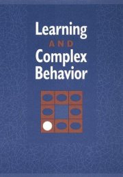 Couverture : Learning and complex behavior