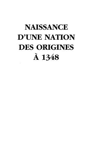 Couverture : Histoire de la France